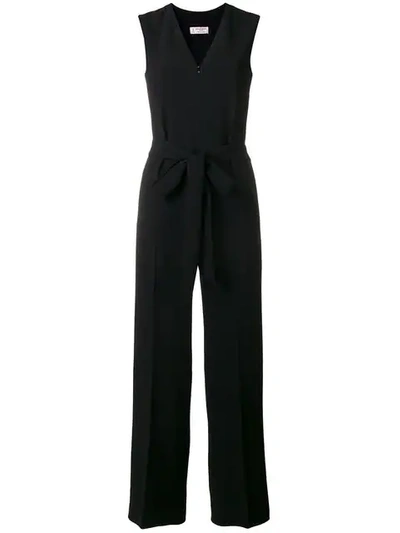 Alberto Biani Wide-leg Jumpsuit In Black