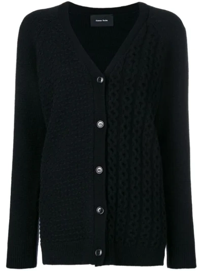 Simone Rocha V-neck Cardigan - Black