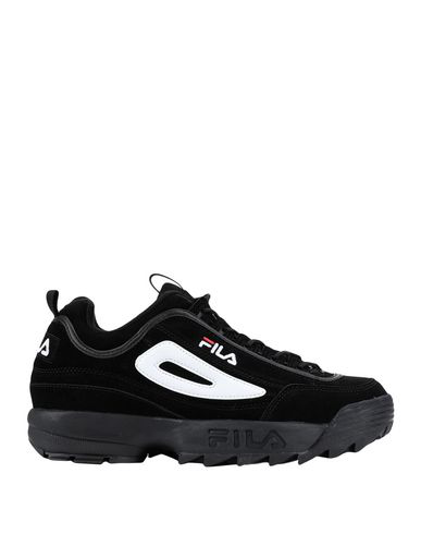 fila black suede sneakers