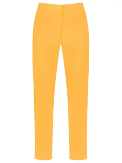 Egrey Cropped Trousers In Yellow