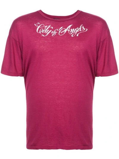 Adaptation City Of Angels Tee Shirt In Red