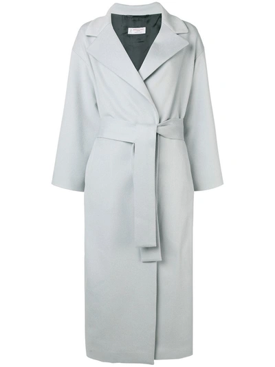 Alberto Biani Robe-like Overcoat - Grey In Grey