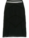Olympiah Fellari Panelled Skirt In Black