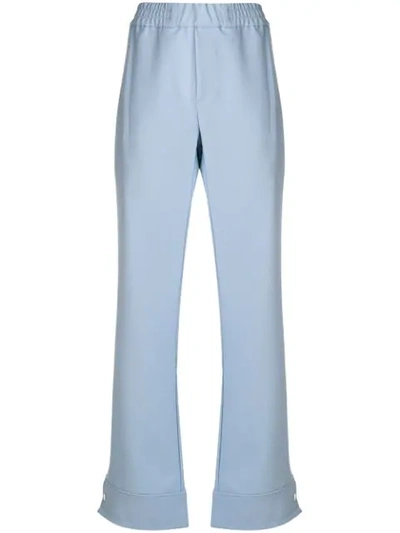 Hope Side Buttoned Trousers - Blue