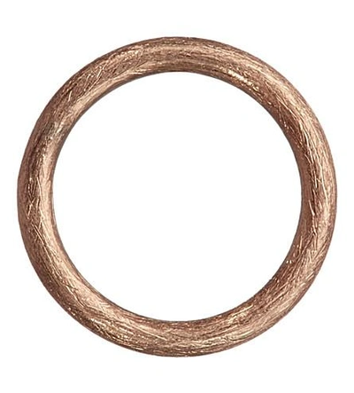 Annoushka Hoopla 18ct Rose-gold Small Hoop Pendant In Nero