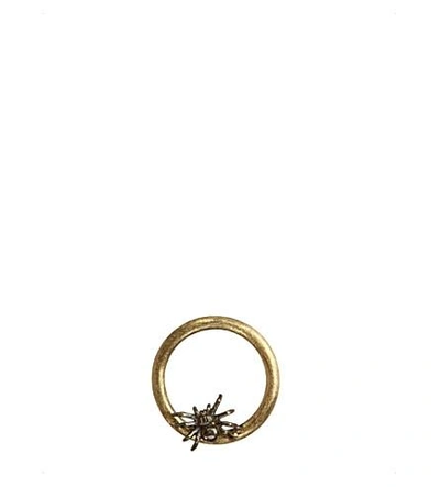 Annoushka Hoopla Spider 18ct Yellow-gold Pendant In Nero
