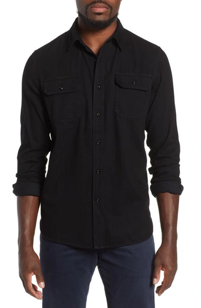 Ag Men's Benning Utility Pocket Shirt In Blue