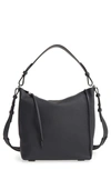 Allsaints 'kita' Leather Shoulder/crossbody Bag - Black