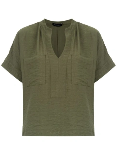 Olympiah Maggiolina Blouse In Green