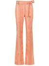 Olympiah Piaggia Wide Trousers In Yellow