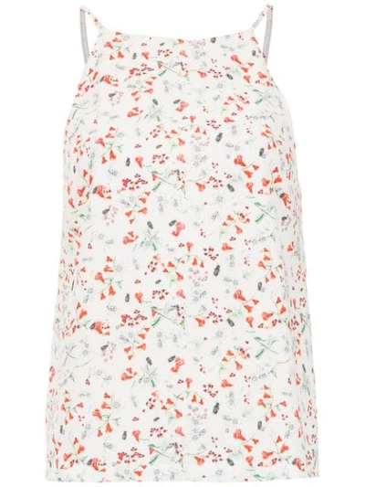 Olympiah Alberelle Printed Top In White