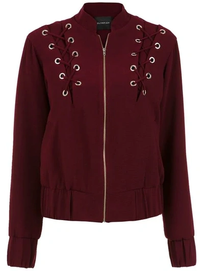 Olympiah Messina Jacket In Red