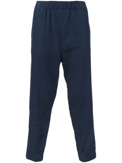 Casey Casey Tapered Trousers In Grey