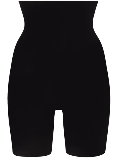 Wolford Black Stretch-jersey Control Shorts