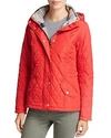 Barbour Millfire Diamond-quilted Jacket - 100% Exclusive In Tartan Red