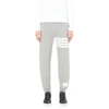 Thom Browne Striped Cotton-jersey Jogging Bottoms In Nero