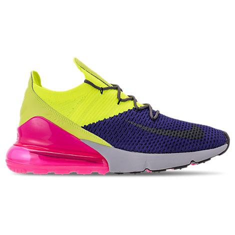 air max 270 purple and yellow