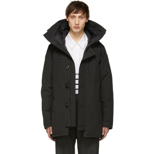 chateau shell hooded down parka