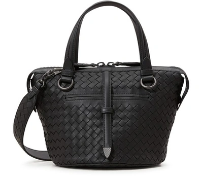 Bottega Veneta Tamboura Handbag In Black