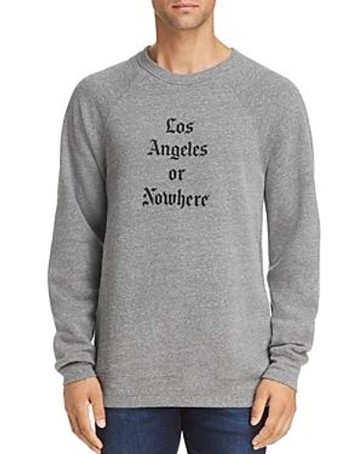 Knowlita La Or Nowhere Sweatshirt In Gray/black