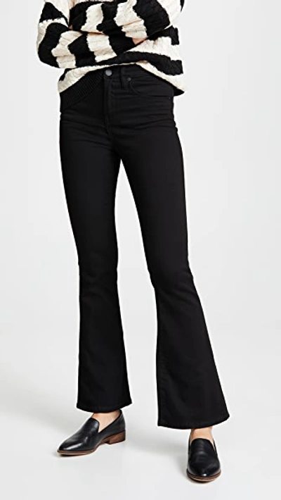 Blank Denim The Waverly High Rise Flare Jeans In The Gotham Wash