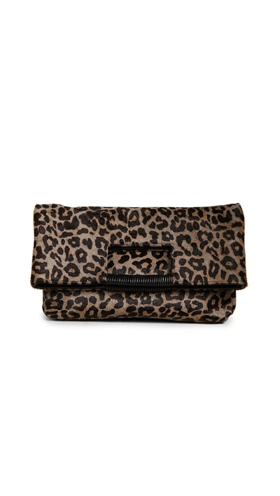 Oliveve Reid Wrapped Handle Bag In Leopard