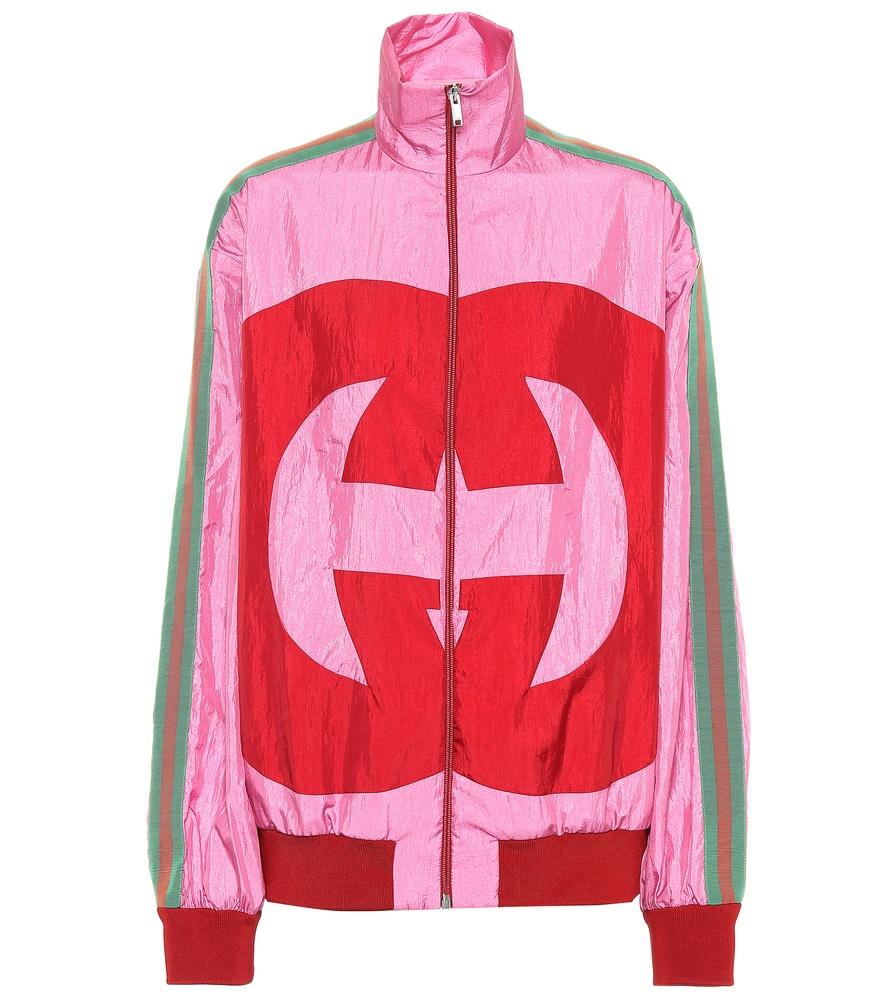 Gucci Interlocking G Track Jacket In Pink ModeSens