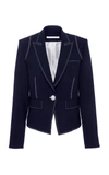 Veronica Beard Cosmo Dickey Jacket In Blue