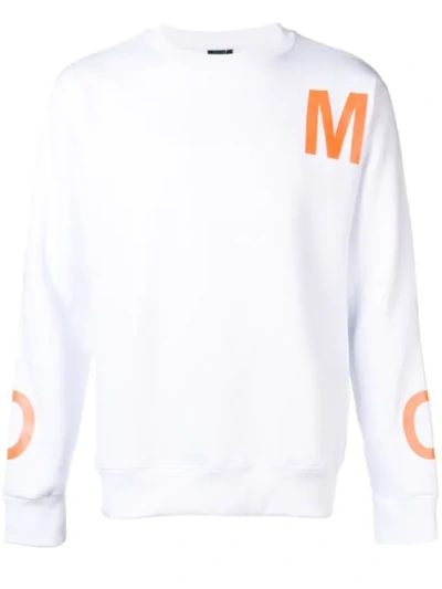 Omc Logo Print Sweatshirt - White