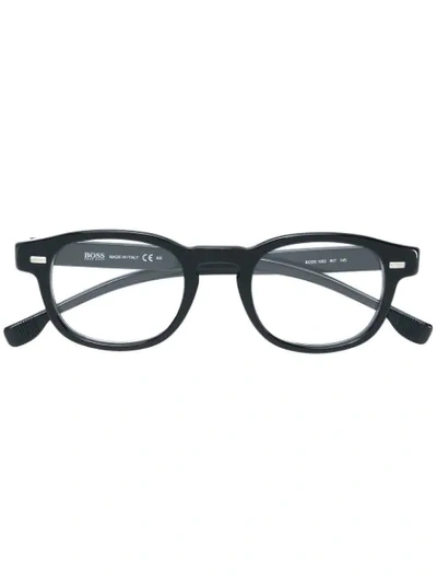 Hugo Boss Boss  Classic Square Glasses - Black