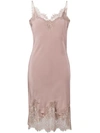 Gold Hawk Coco Slip Dress In Pink