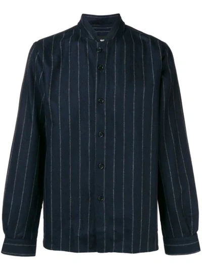 Costumein Striped Woven Shirt - Blue