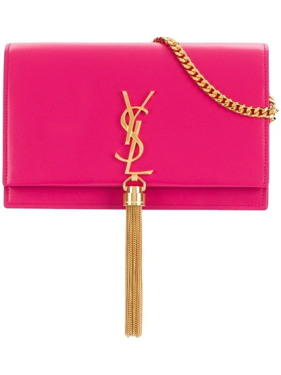 Saint Laurent Kate Tassel Shoulder Bag - Pink