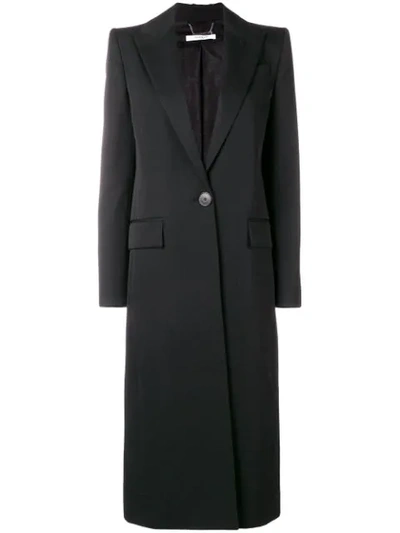 Givenchy Long Suit Coat In Black