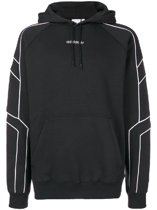 adidas originals eqt outline hoodie in black