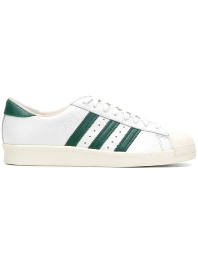 Adidas Originals Superstar Low Top Trainers In White