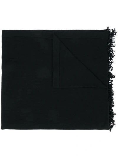 Rick Owens Sisyphus Knit Blanket - Black