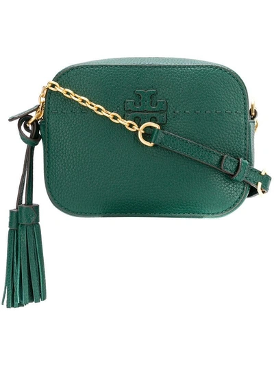 Tory Burch Mcgraw Crossbody Bag In Green