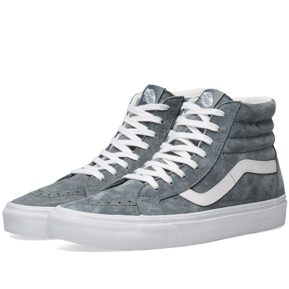vans sk8 hi suede grey