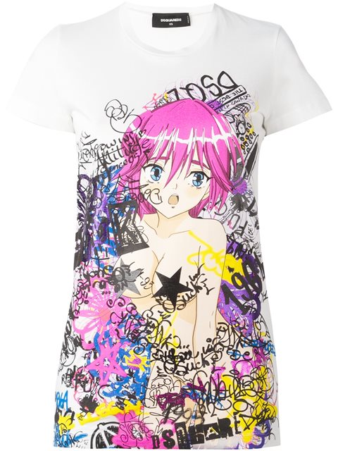 dsquared2 punk n roll t shirt