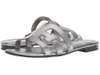 Sam Edelman , Pewter Polished Metallic Leather