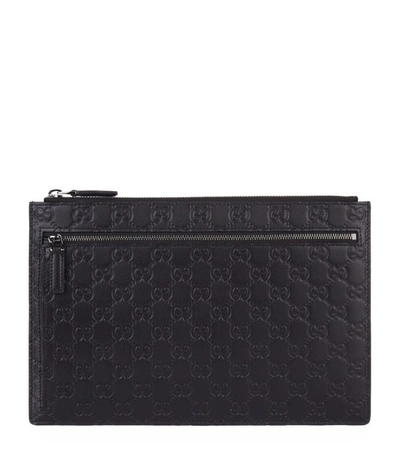 Gucci Gg Embossed Pouch