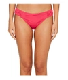 Tommy Bahama Pearl Side-shirred Hipster Bikini Bottom, Bright Fuchsia
