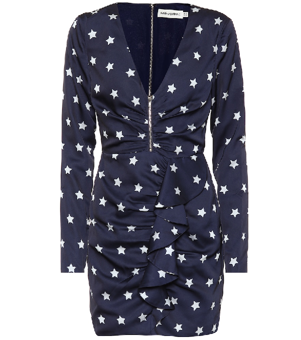 self portrait star print dress