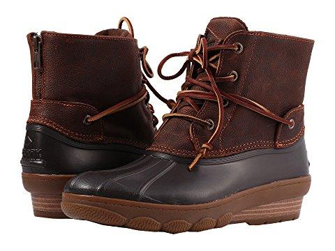 sperry saltwater wedge boots