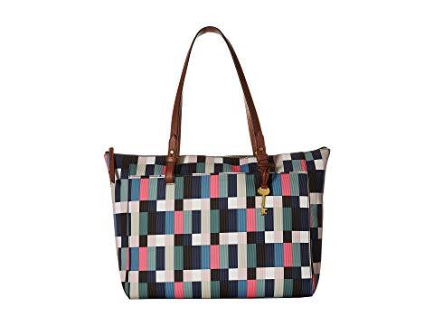 fossil rachel tote with zipper