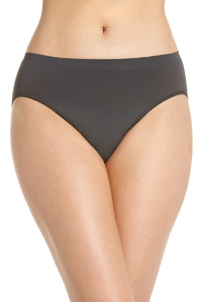 Hanro 'touch Feeling' High Cut Briefs In Granite