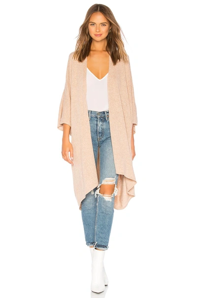 Lovers & Friends Jess Poncho In Beige