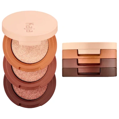 Kaja Eye Bento Bouncy Eyeshadow Trio Toasted Caramel 3 X 0.03 oz/ 0.9 G