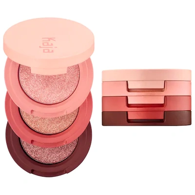 Kaja Eye Bento Bouncy Eyeshadow Trio Orange Blossom 3 X 0.03 oz/ 0.9 G In Orange Blossom